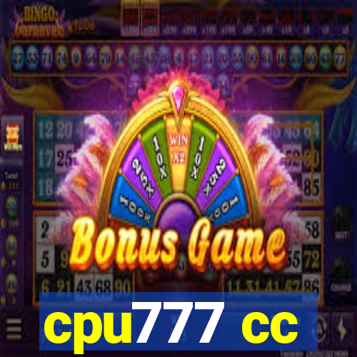 cpu777 cc